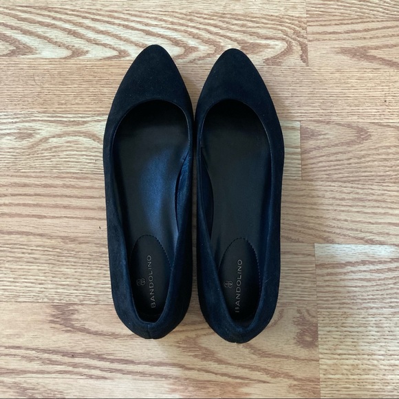 Bandolino black suede flats - Picture 2 of 3